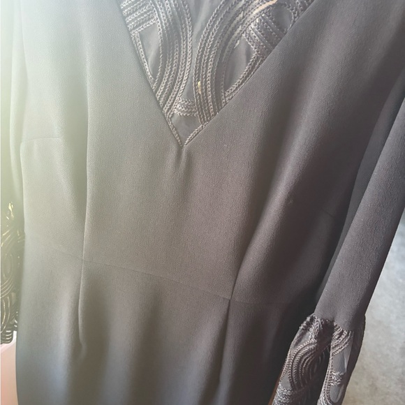 Trina Turk Black Cocktail Dress Size 12 - Picture 5 of 5